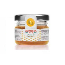 Charger l'image dans la galerie, Assortiment découverte de 5 tartinades BIO Achillea format individuel 28 g (Fraise, Baies sauvage, Orange amère, Abricot et Miel d'acacia.