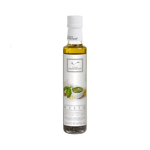 Italian extra virgin olive oil with pesto flavor 250ml
