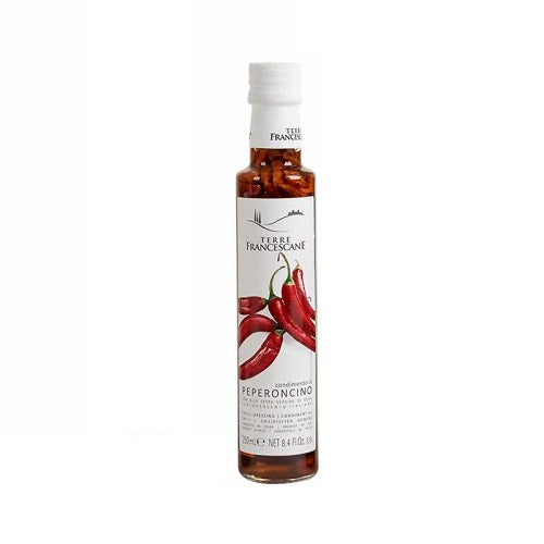 Huile d’olive italienne extra vierge aromatisée au piment 250ml