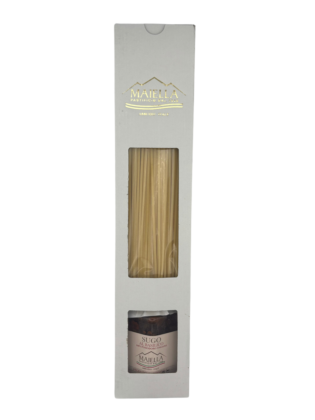 Coffret Pâtes et Sauce Maiella - Spaghettoni et Al Basilico