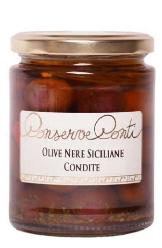 Olives Noires Siciliennes