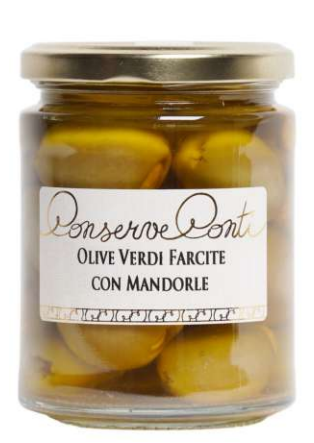 Olives Vertes Farcies aux Amandes