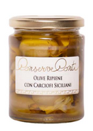 Olives farcies aux artichauts 314 ml | Spécialité sicilienne