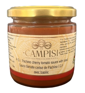 Sauce tomate cerise de Pachino I.G.P et basilic
