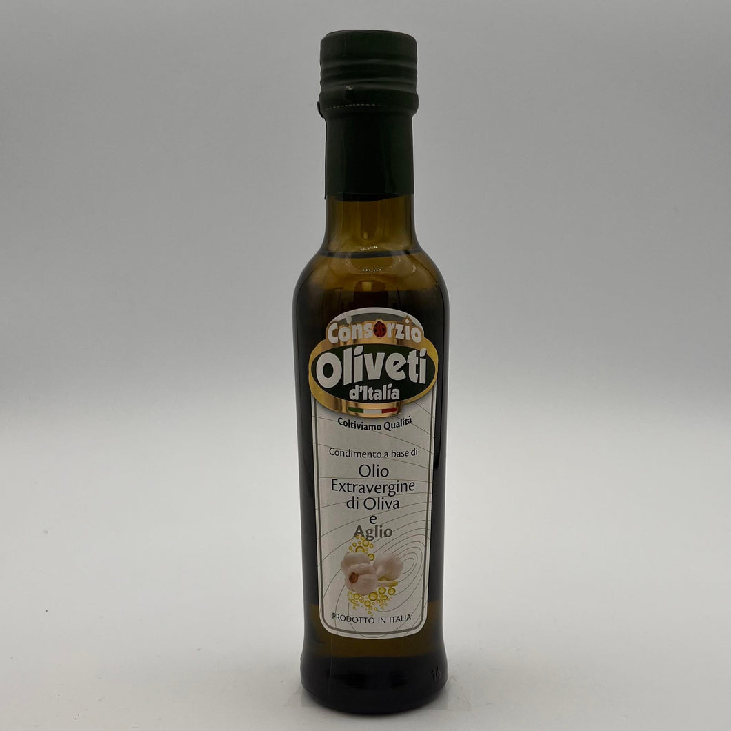Huile d'olive extra vierge et ail